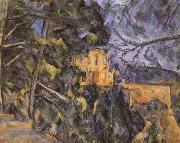 Paul Cezanne black castle 2 oil painting reproduction